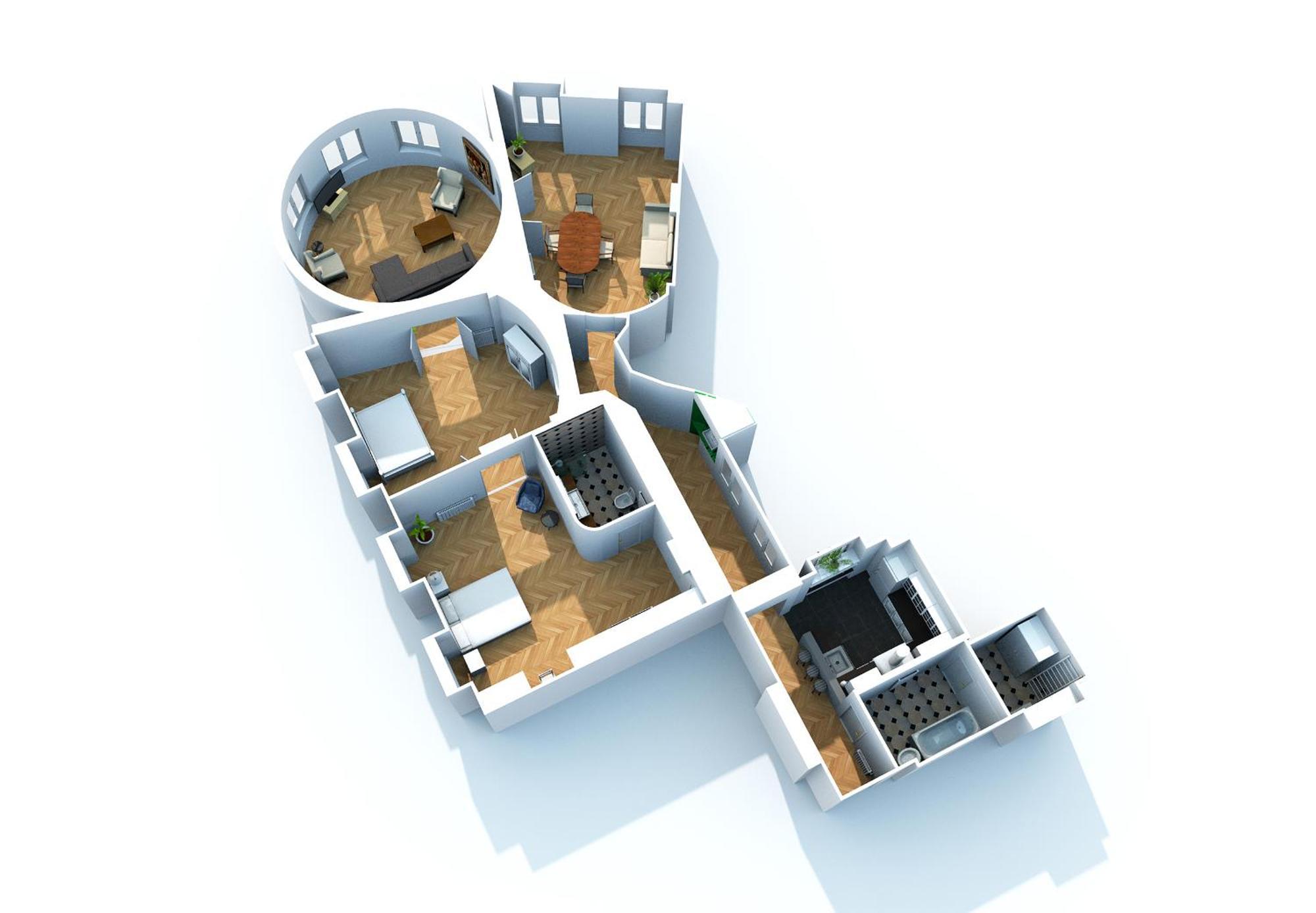 Highrise Art Appartement *
